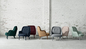 Σκανδιναβική πολυτέλεια Furnitures ύφους εδρών σαλονιών φίμπεργκλας Fritz Hansen Fri προμηθευτής